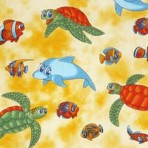 Turtle Party Yellow