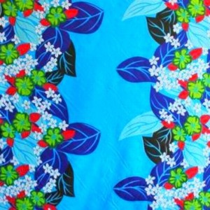 Blue Leafy Leis