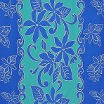 Blue Plumerias