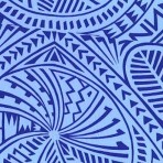 Tribal Print Blue